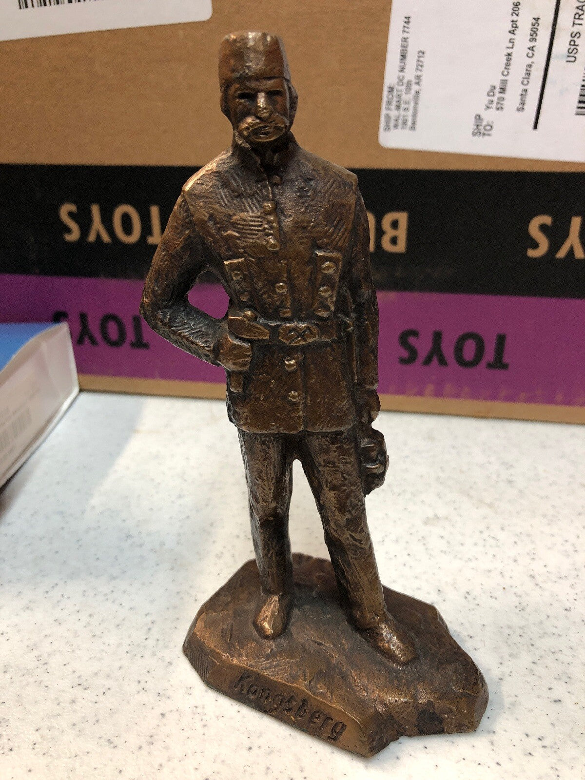 Military Bronze Brass Statue0
