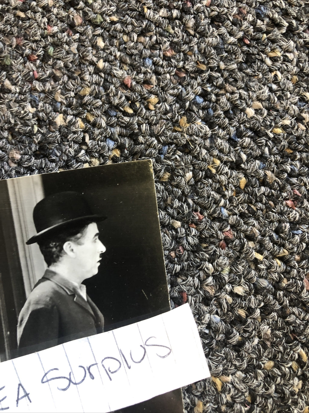 RARE Original Photo Of Charlie Chaplin 6”x4” Candid Shot Black/White4