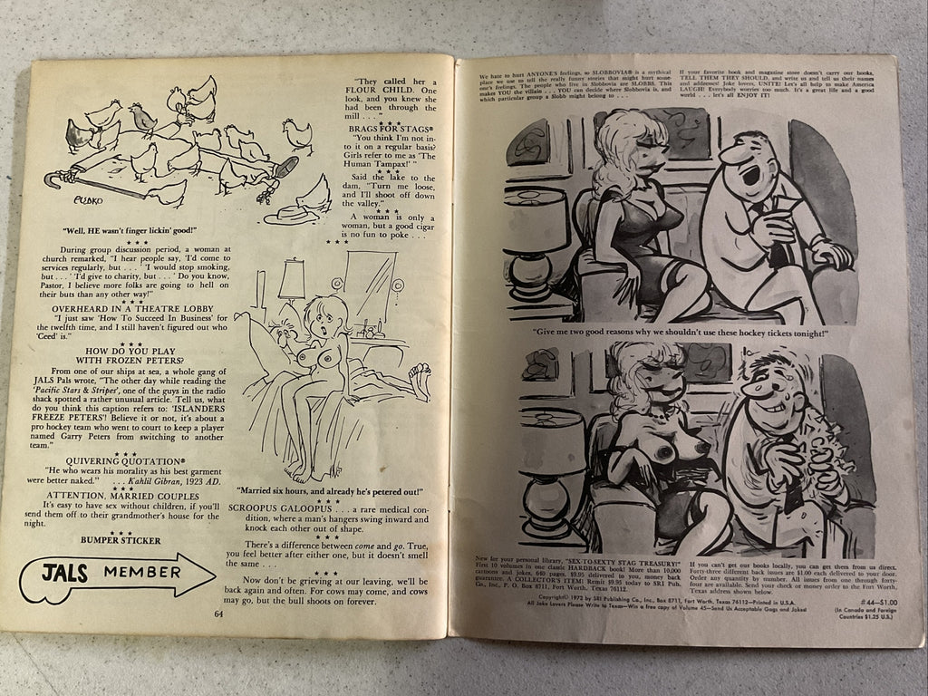 Vintage Comic Books Adult Humor Risque Pierre Davis 1972 Lot11