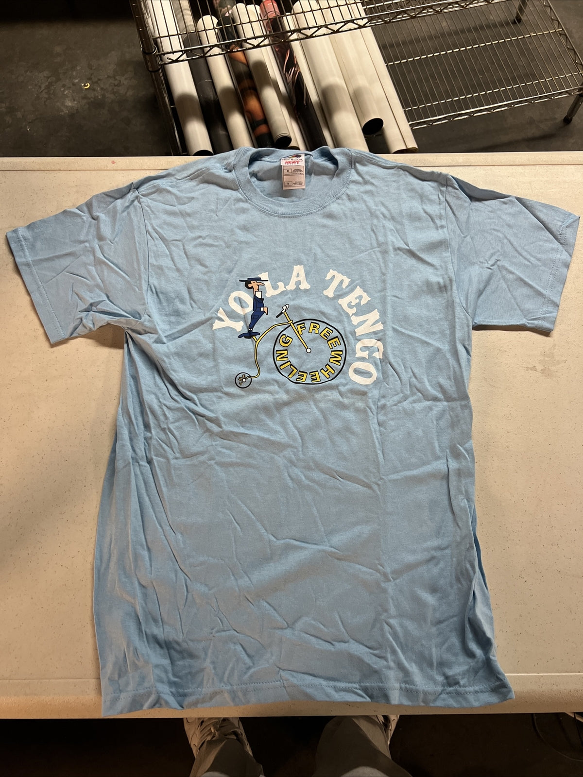 Original Vintage Yo la tengo Blue Size M Concert T-Shirt0