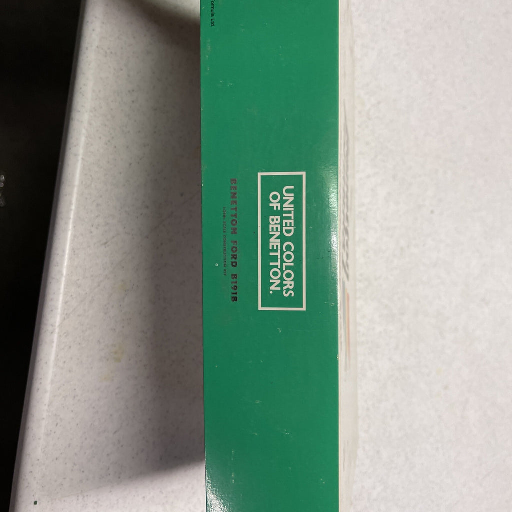 WAVE Benetton Formula 1 Benetton Ford B191B 1/24 Scale Model Kit Made in Japan4