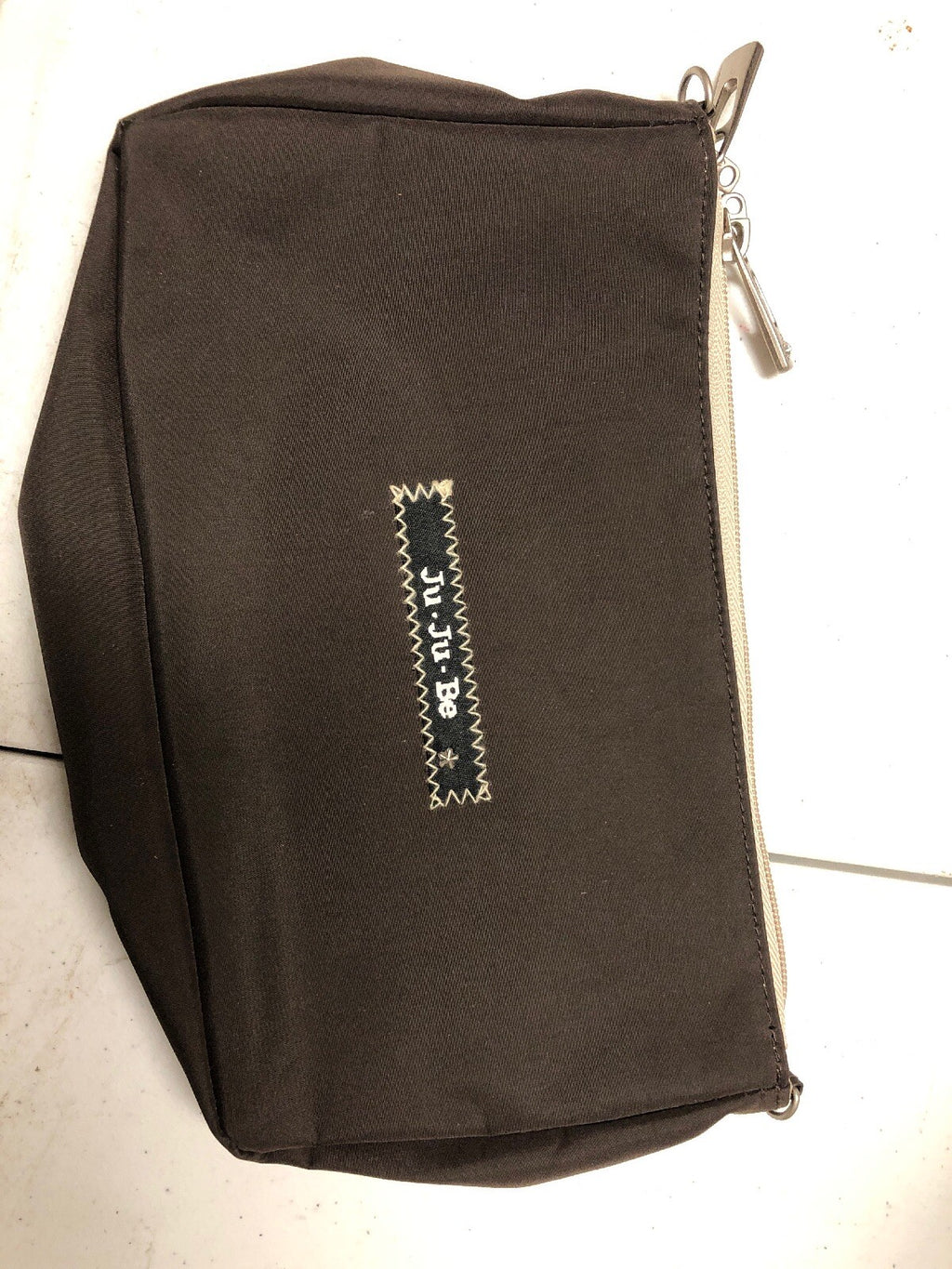 Ju Ju Be Hobobe Diaper Bag Brown Clutch Jujubes W/o Strap0