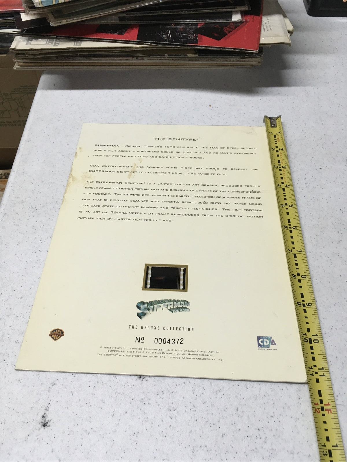 Rare Superman - Special Edition Deluxe Set Senitype Poster1