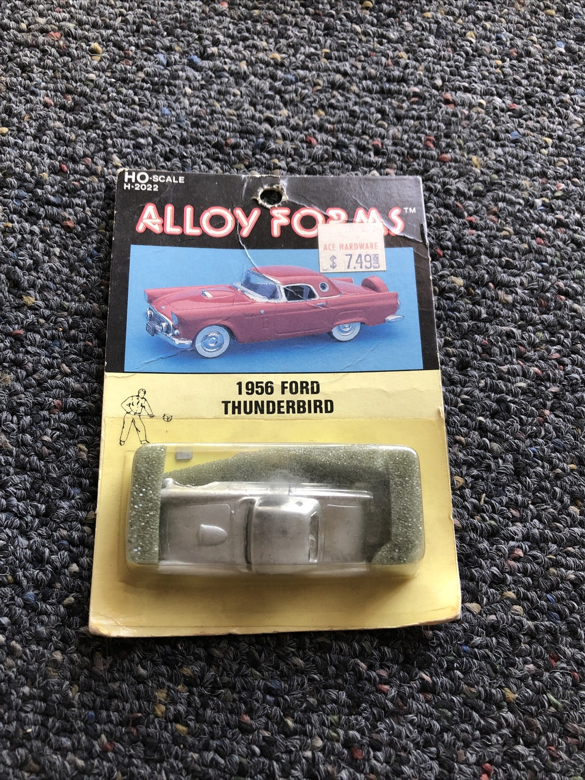 ALLOY FORMS~ #AF 2038~ 1956 THUNDERBIRD W/O PORTHOLE KIT~HO SCALE0