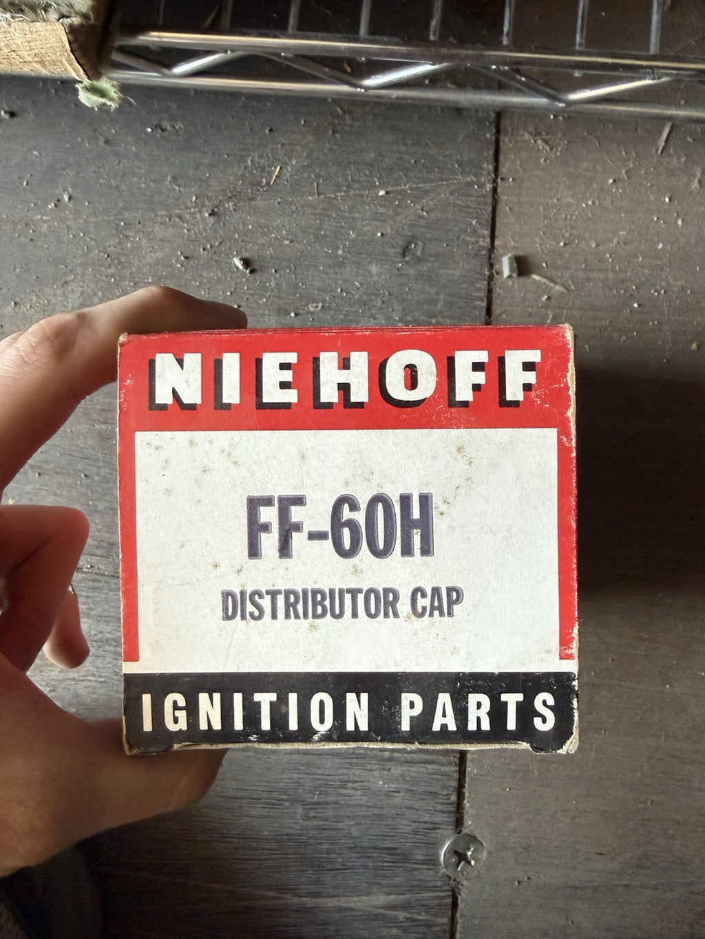 Vintage Niehoff FF-60H Distributor CapNOS BMW Porsche Volvo Alfa Made in Germany0
