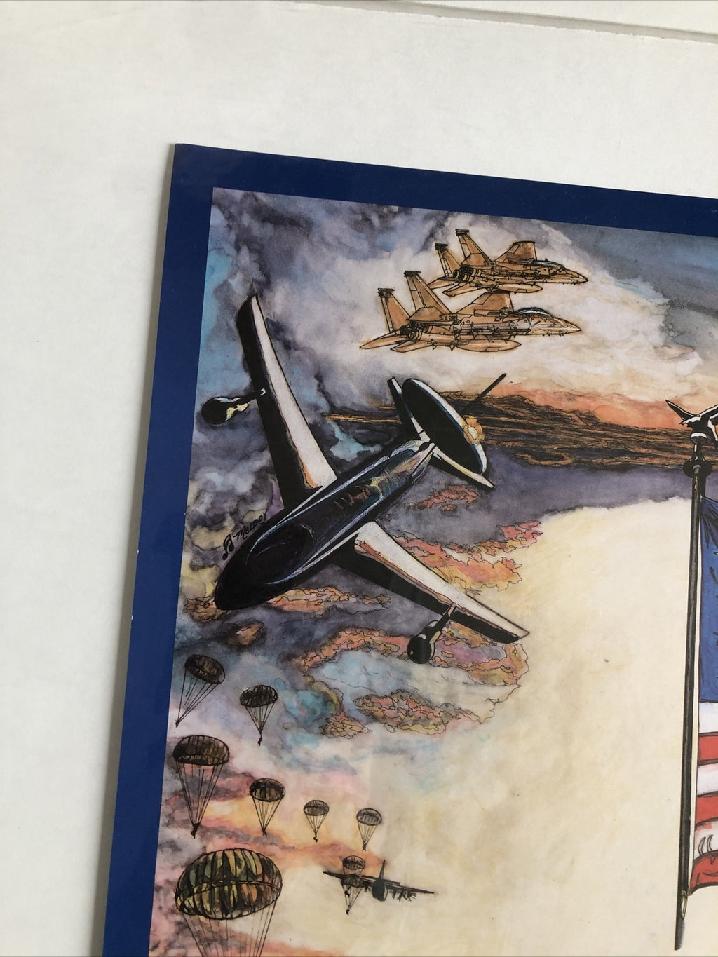 OPERATION DESERT STORM PERSIAN GULF 1991 U.S Allegiance Inc. 20”x16” Poster2