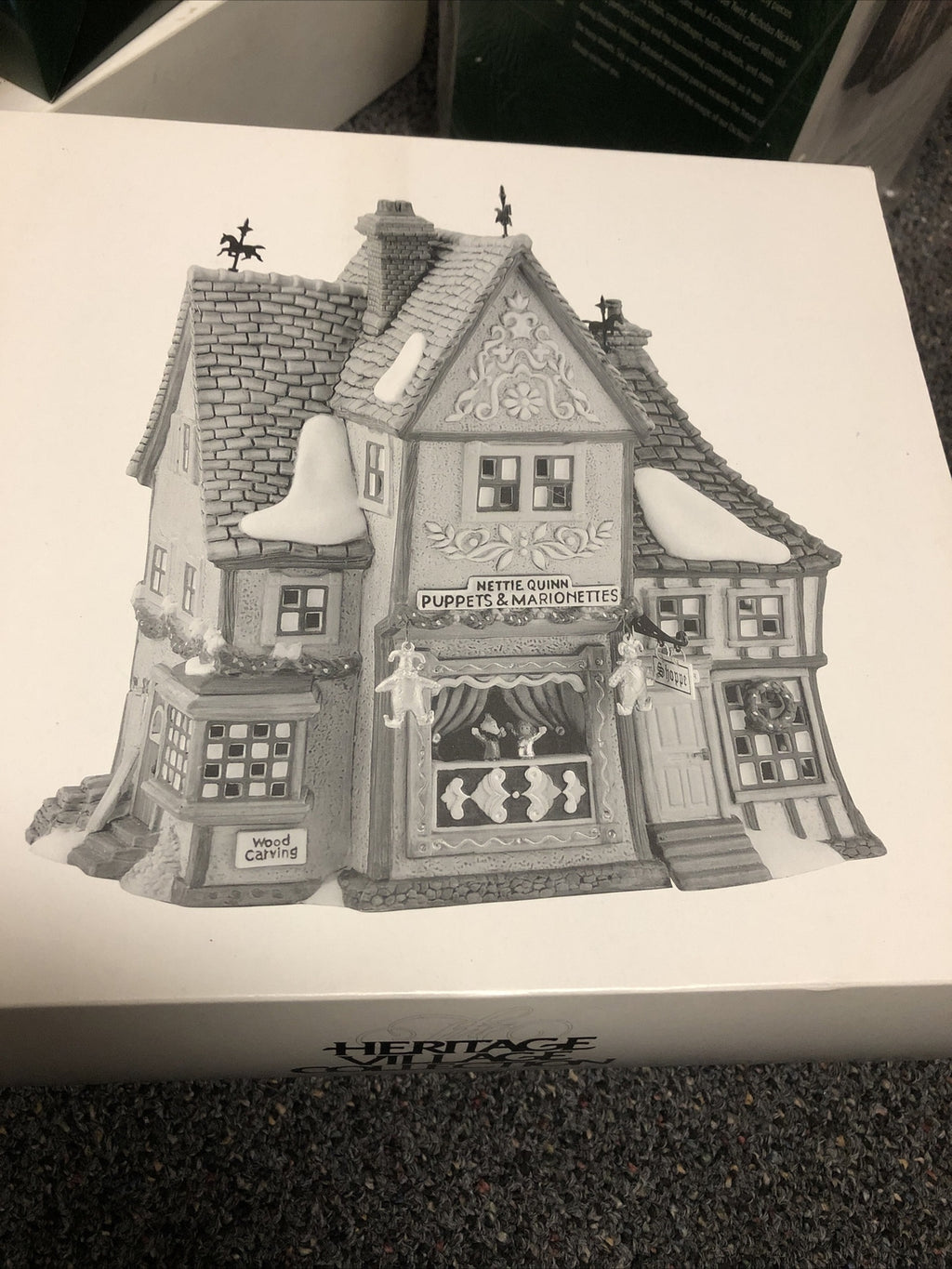 Department 56 DICKENS VILLAGE SERIES NETTIE QUINN PUPPETS & MARIONETTES2