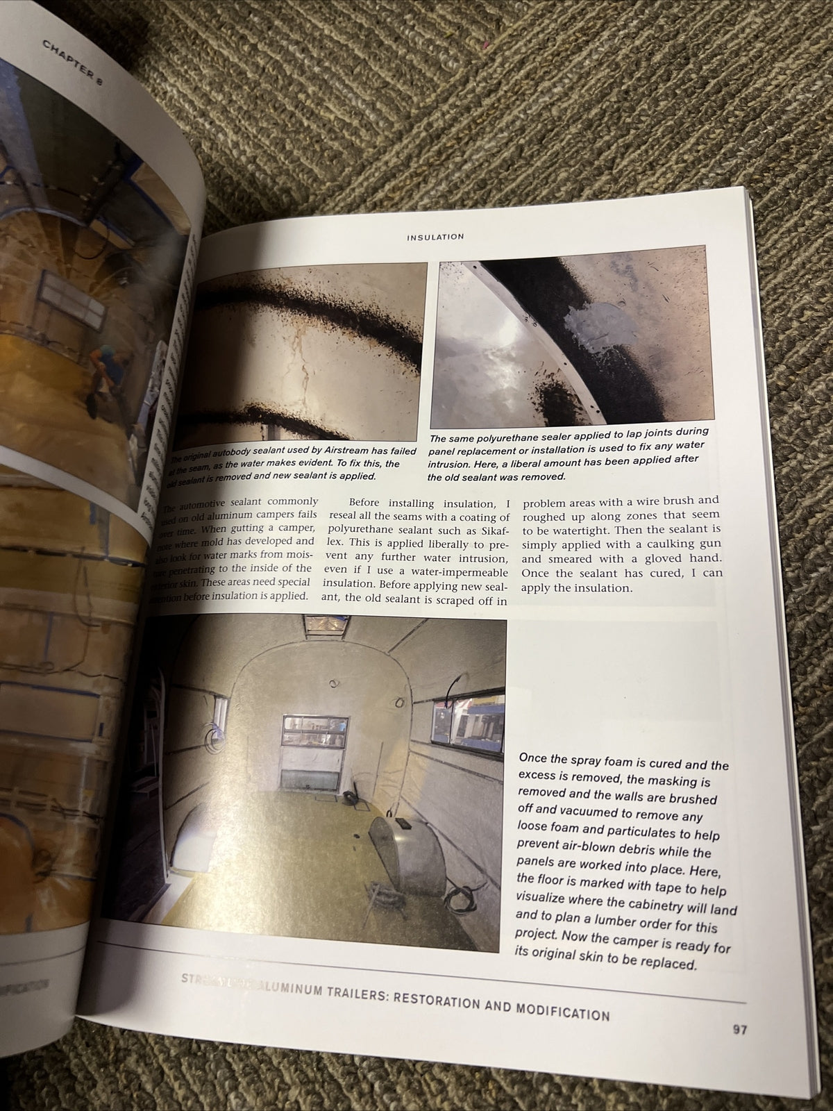 Streamline Aluminum Trailers: Restoration & Modification Daniel Hall How To Book3