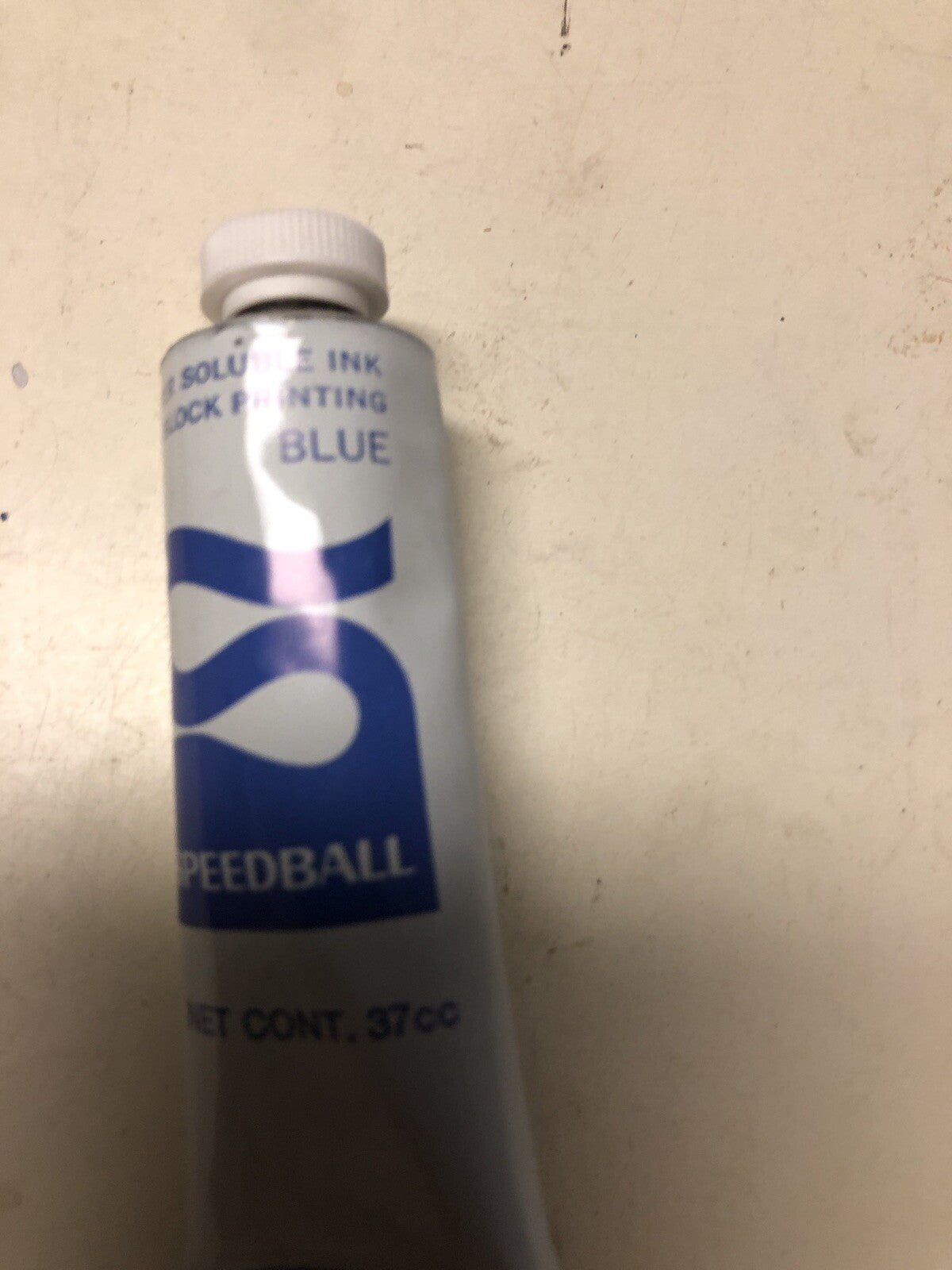 Speedball Block Printing Ink Oil Base Vintage NEW Made in US Blue1