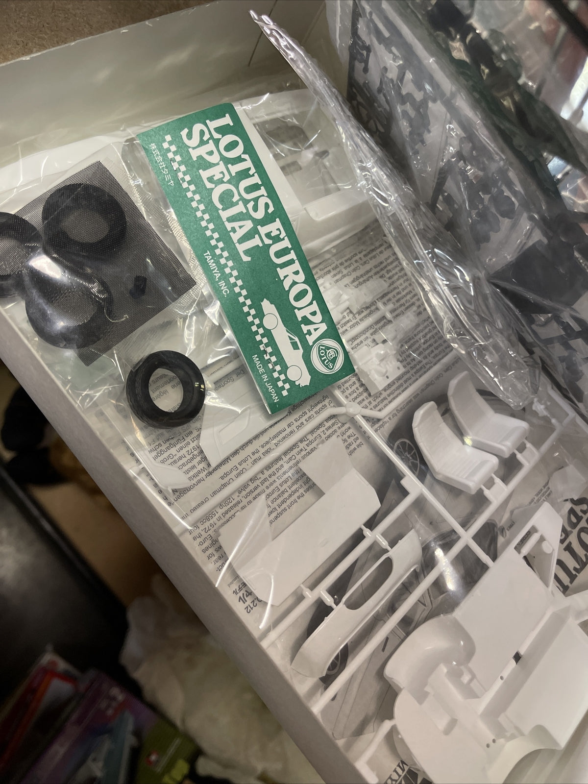 Tamiya 1/24 Lotus Europa Special Model Kit Rare!2