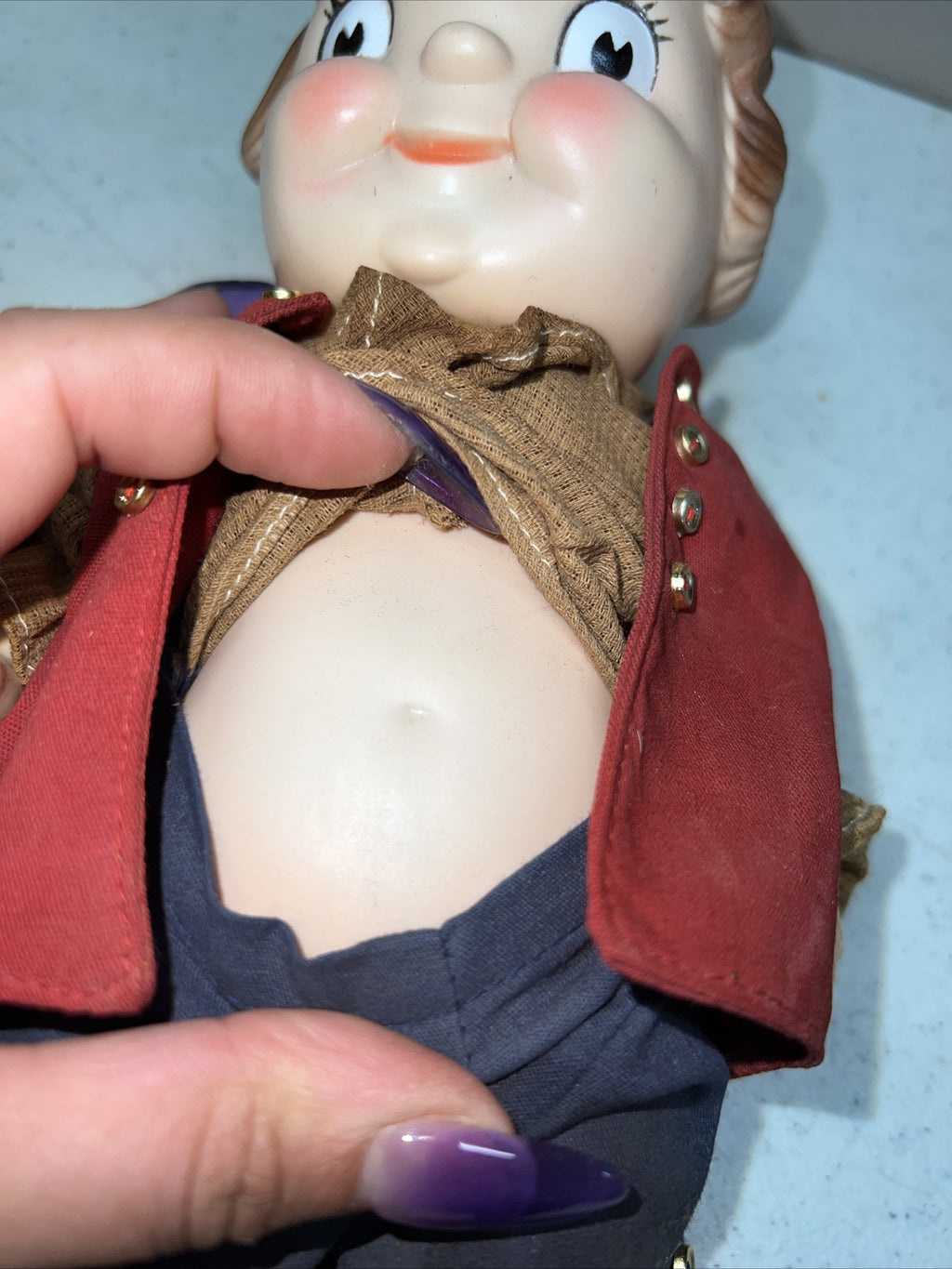 Vintage Pair Of Campbell’s Soup Dolls Boy And Girl Rare !7