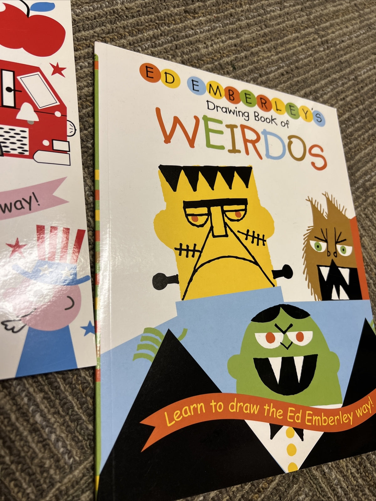 ED Emberley’s Toddler Drawing Books : Big Red , Weirdos , Learn To Draw Books 21