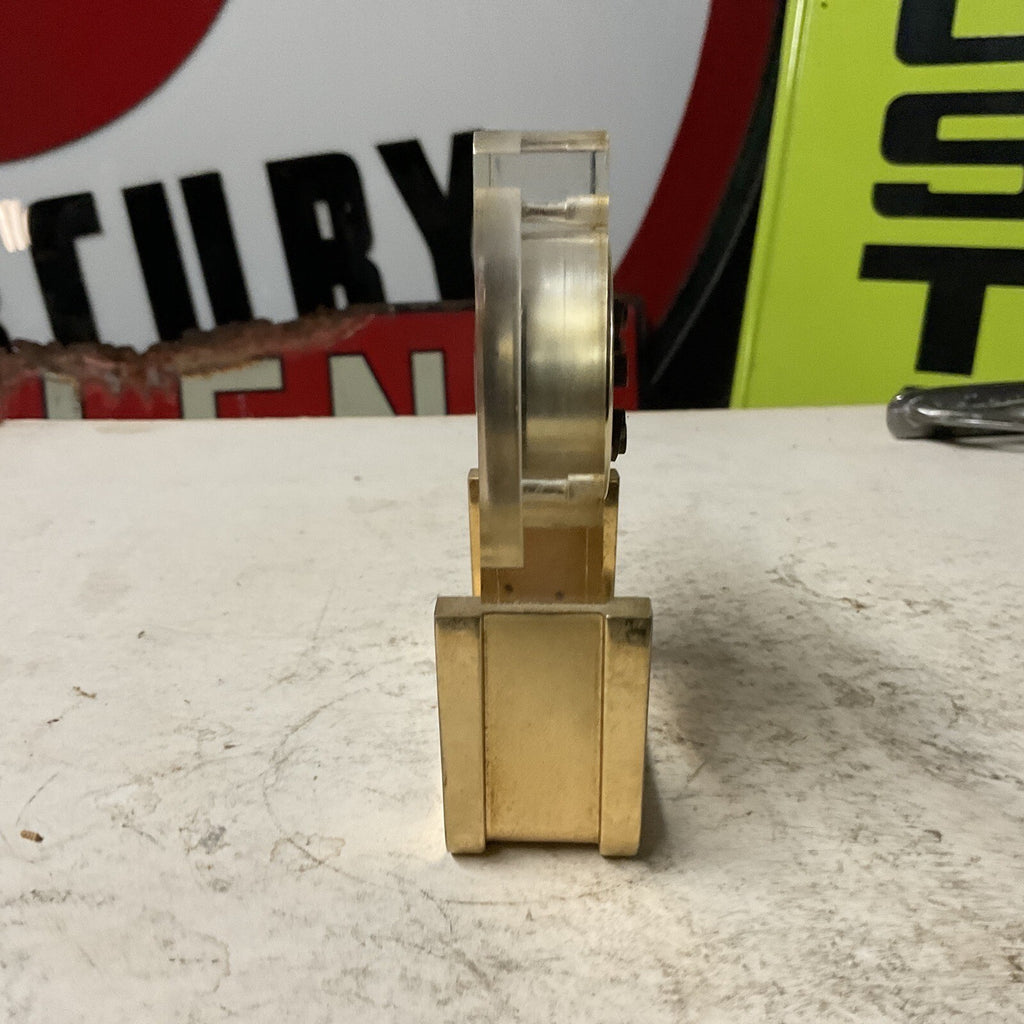 BULOVA CONTEMPORARY STYLE QUARTZ MANTEL/ TABLE CLOCK NOT TESTED!!!3