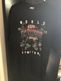 2014 World Champions San Francisco Giants Black Baseball Baseball Shirt Size XL0