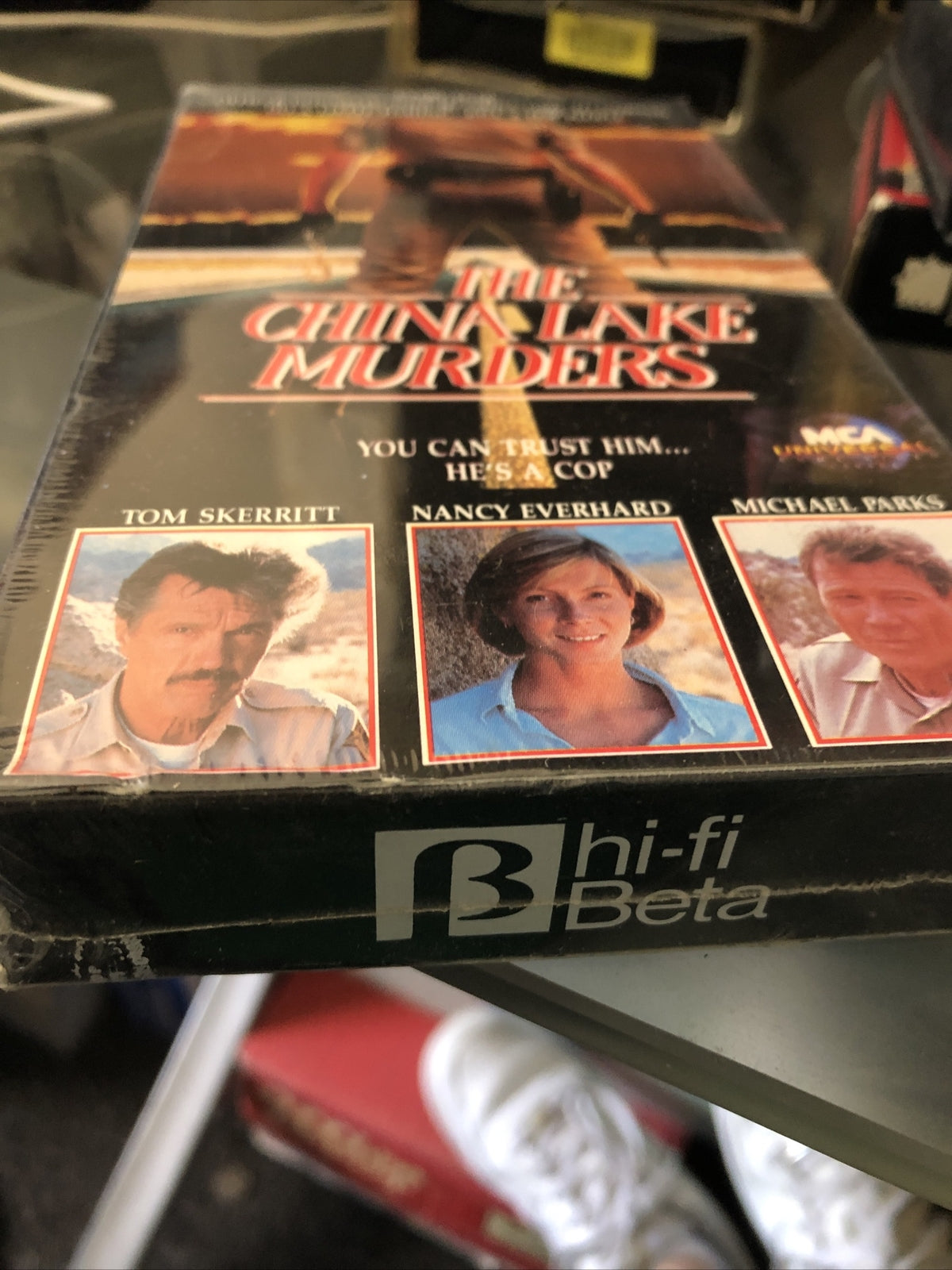 RARE Horror Beta Tape Not VHS The China Lake Murders - Pyscho Cop SEALED1