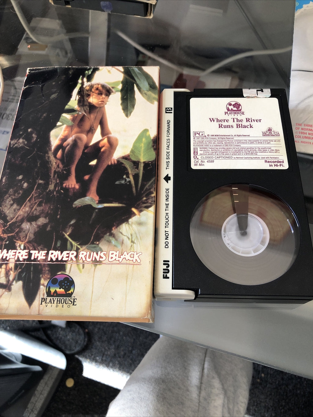 Where the River Runs Black Beta Tape Not VHS Playhouse Video0