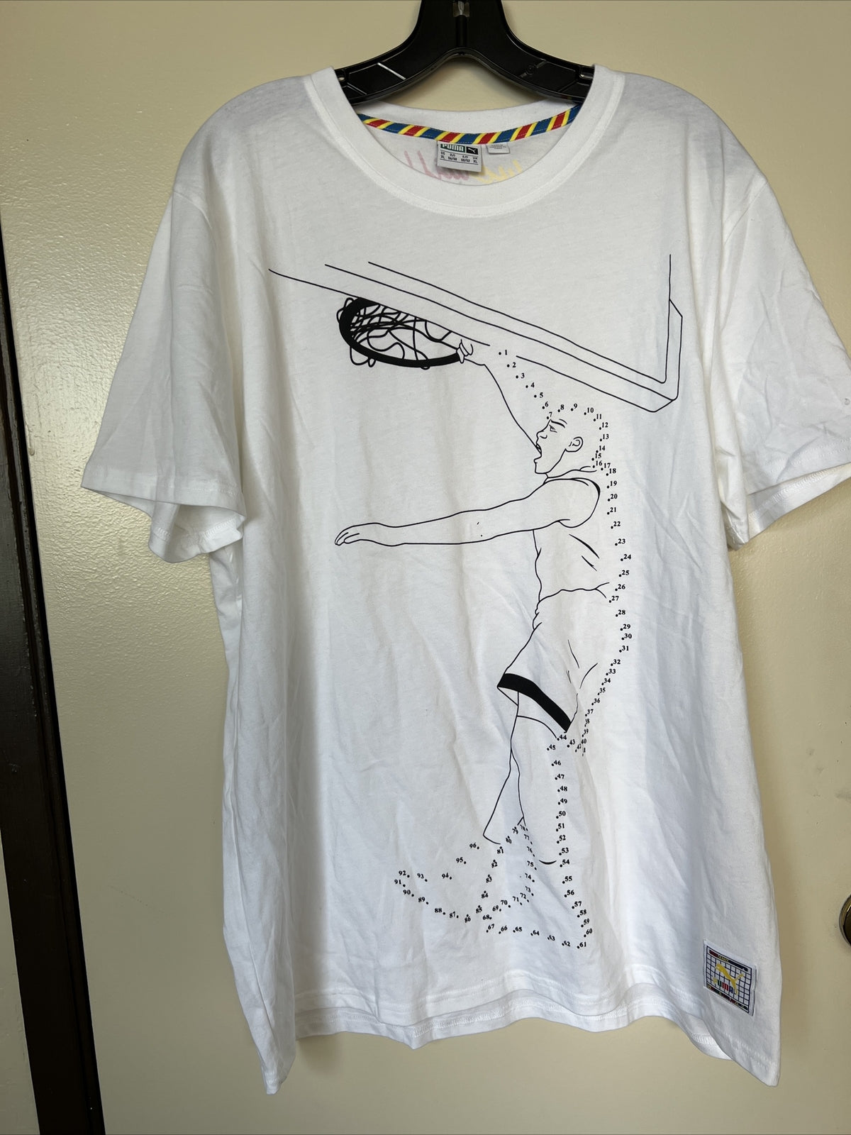 Dee and Ricky’s Whimsical World Puma Basketball XL “We Will Win” T Shirt0