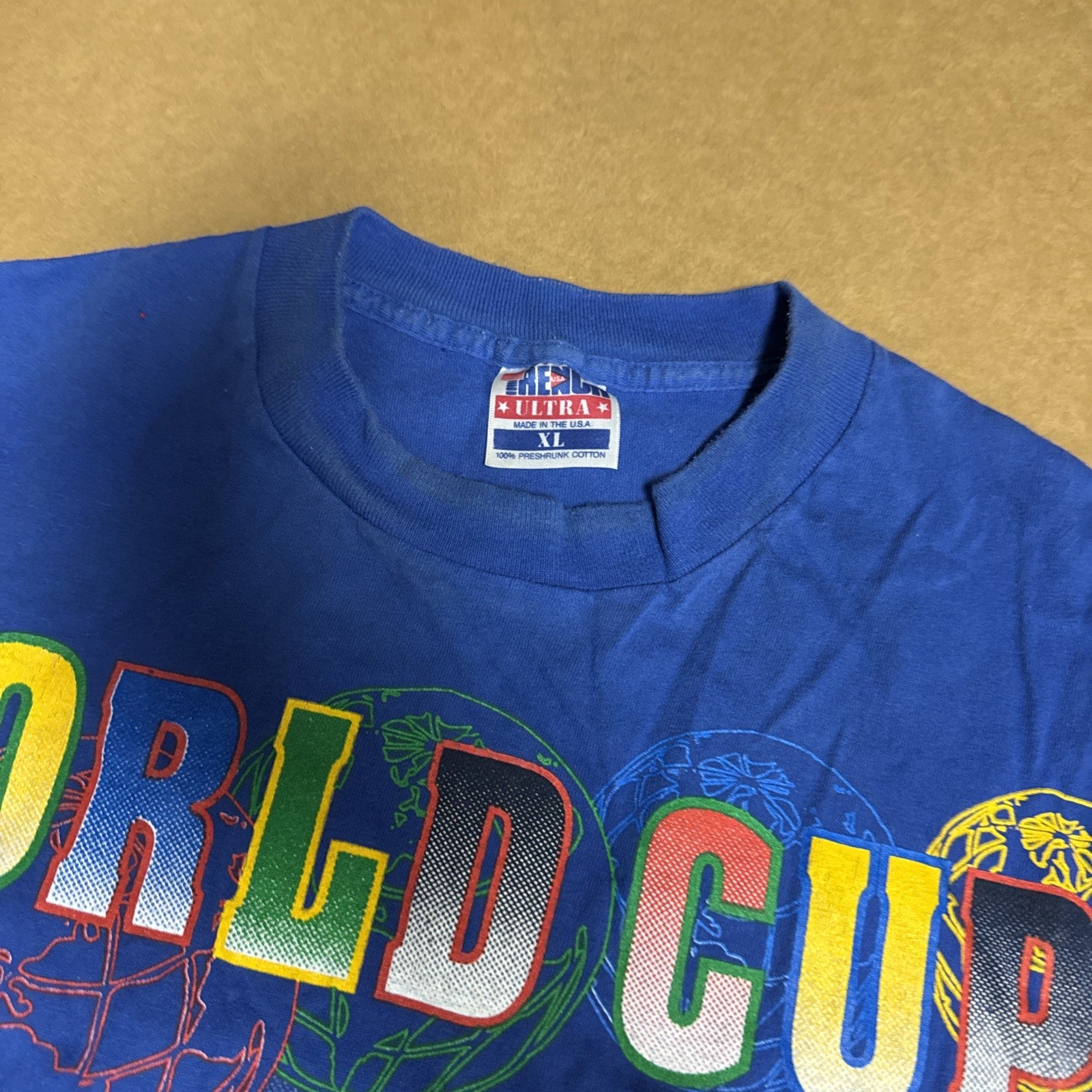 Vintage World Cup 1994 One World One Goal All Over Print American X-Large XL6