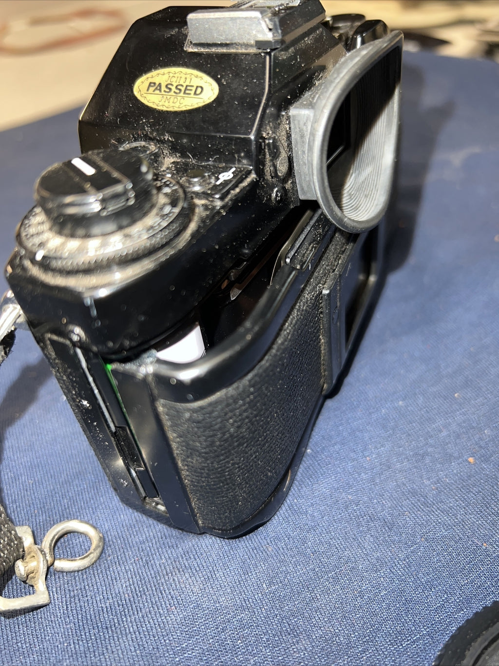 Vintage Canon A-1 A1 35mm SLR Film Camera Black MF Body From JAPAN4