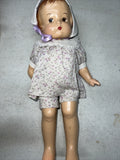 13” Rare Antique Effanbee Patsy Doll Composition Painted Face 0