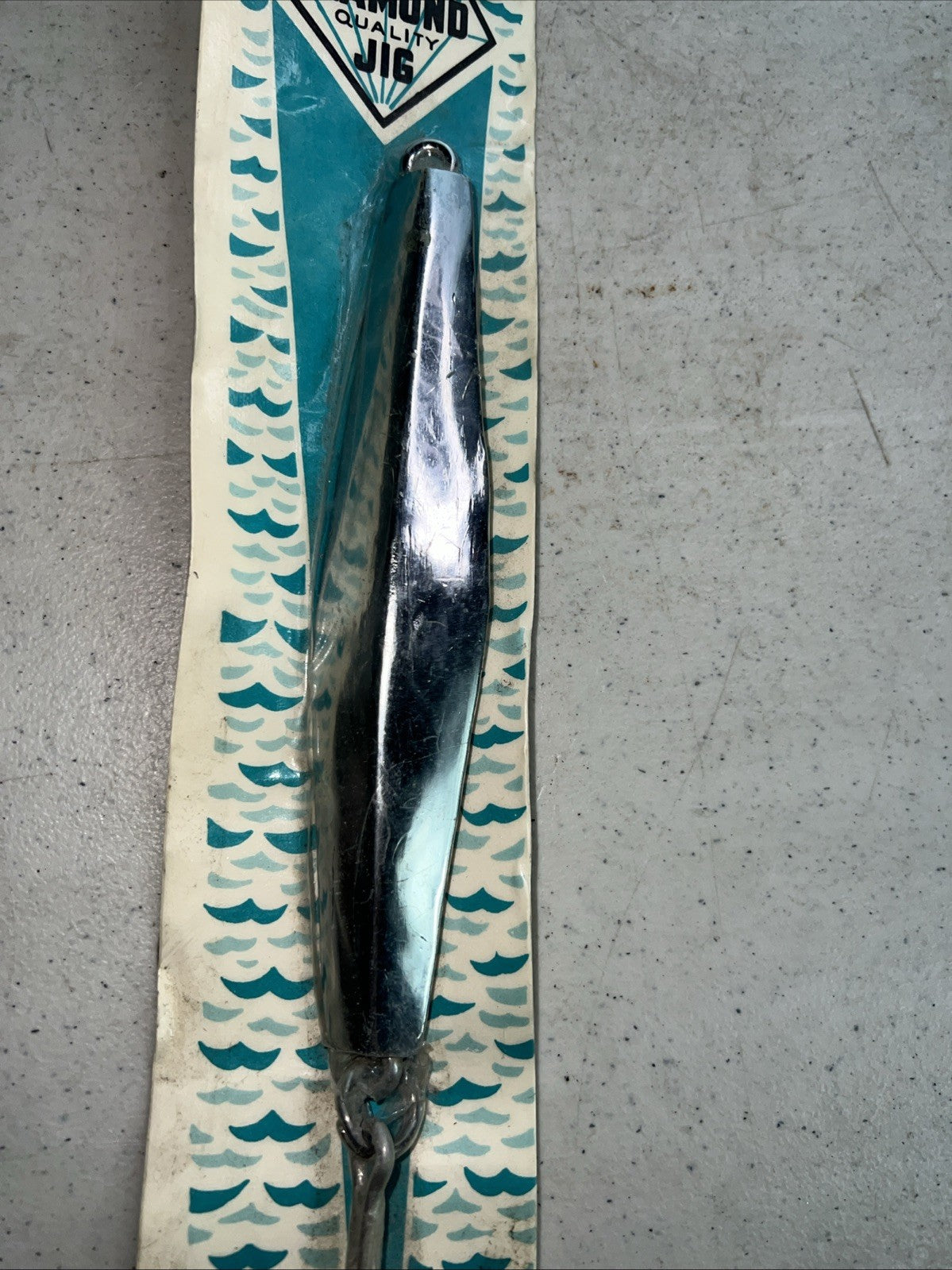 Vintage Sealed AVA Fishing Lure Silver 1LB2