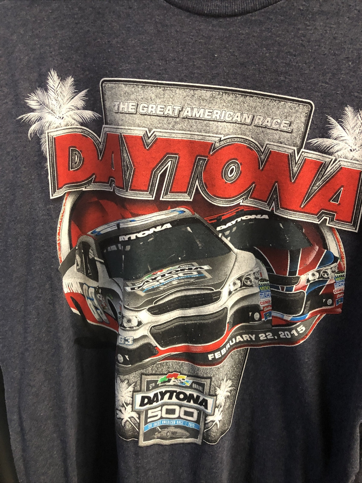 57th Annual Daytona 500 The Great American Race 2015 Size XL1