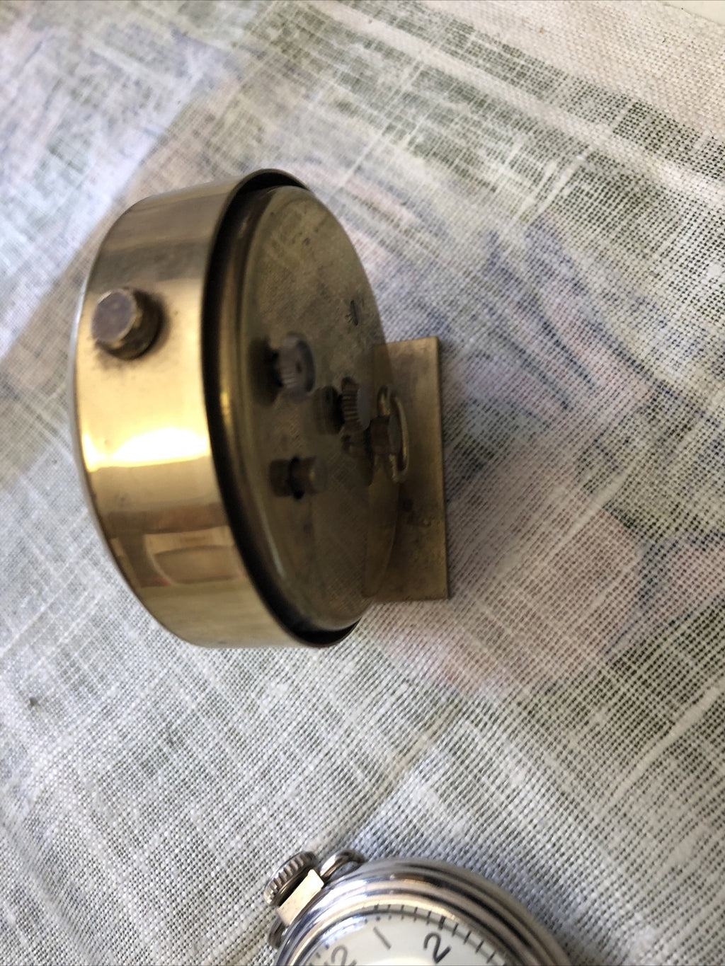 Vintage Seth Thomas Relax - Alarm Clock 2.5”x2.5”4