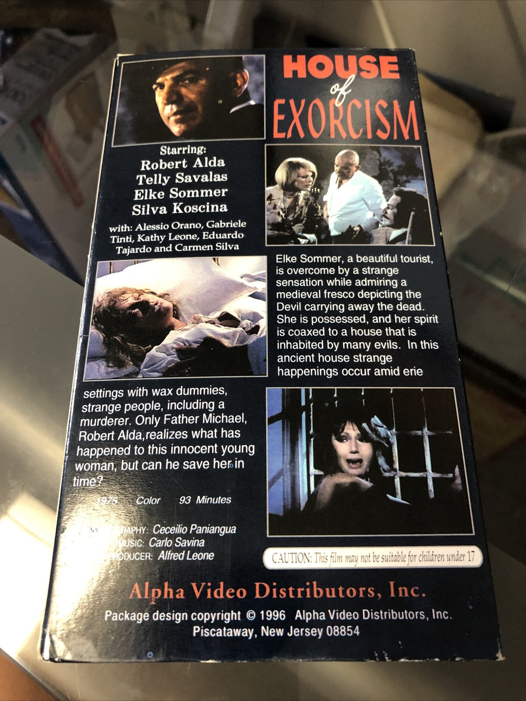 HOUSE OF EXORCISM RARE VHS TAPE 1996 SUPERNATURAL HORROR1