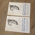 2 David Levine (1926-2009) - Rare signed exhibition Poster San Francisco CA 19840