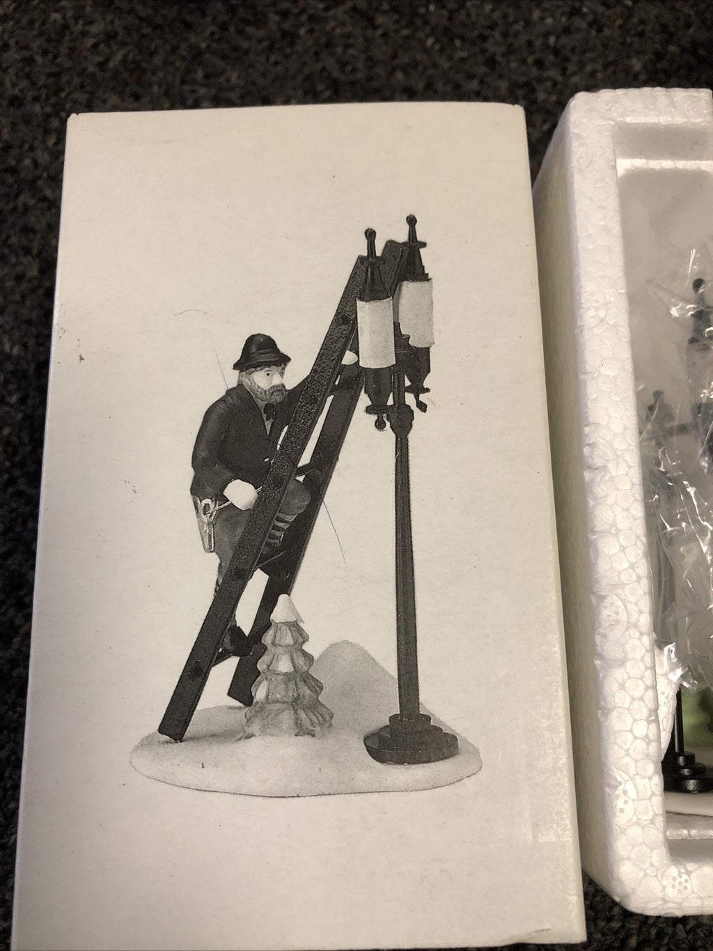 Dept 56 Lamplighter Accessory Set - Heritage Village - 5577-81