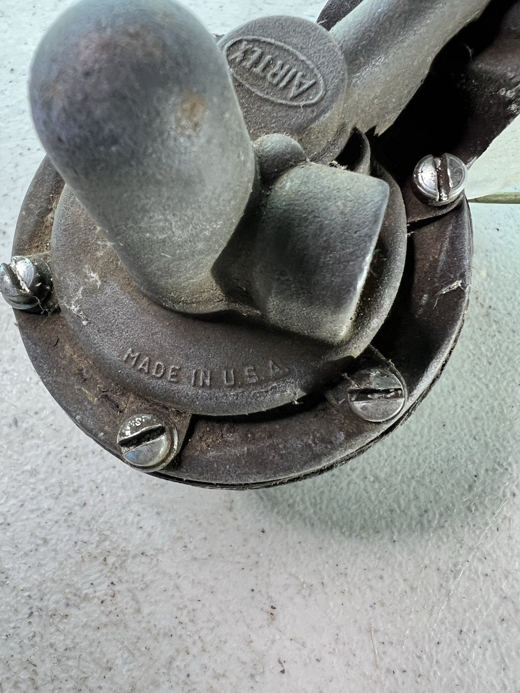 Vintage Airtex Fuel Pump w/ Glass Bowl – Made in USA3