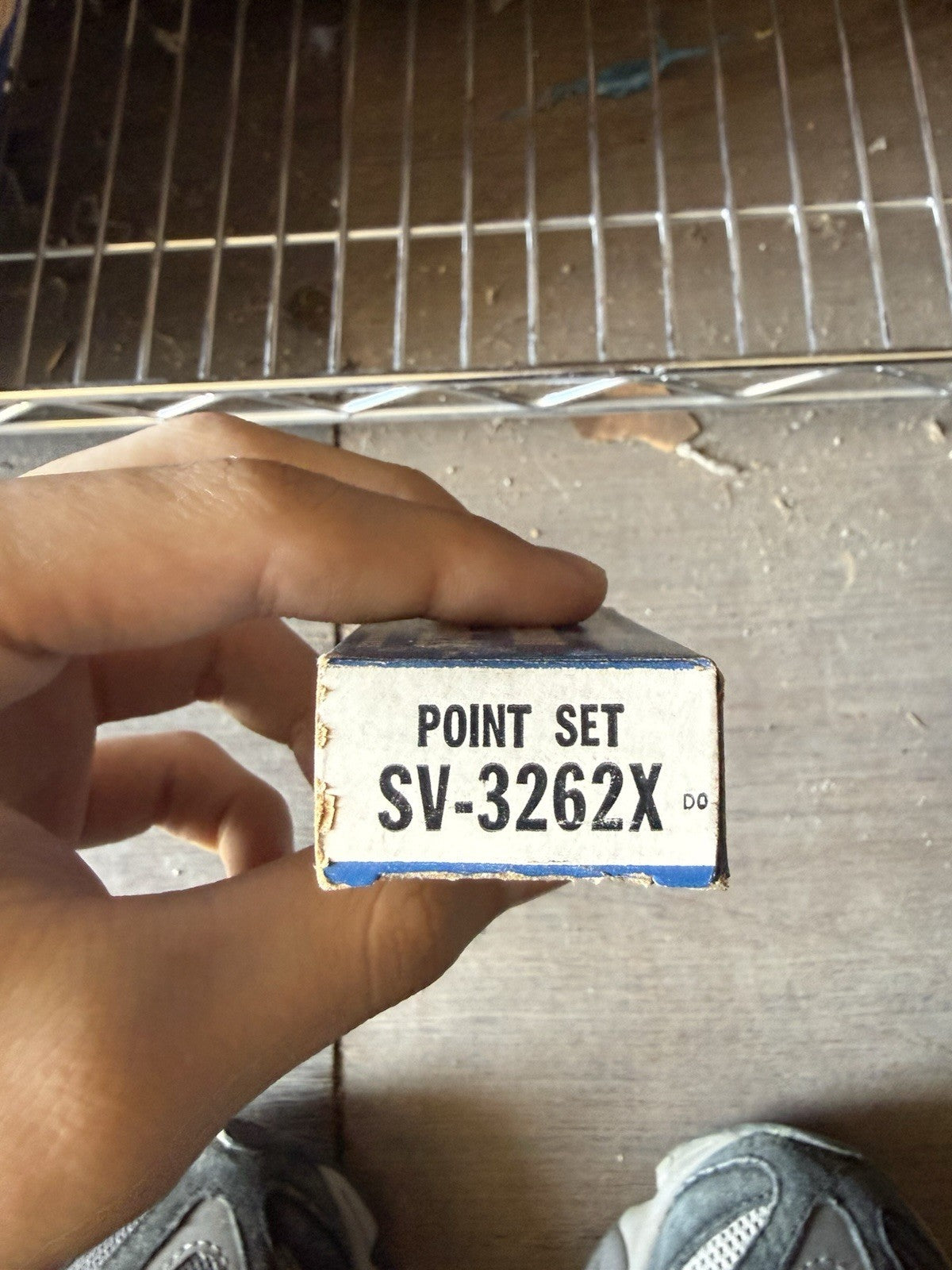 Standard Blue Streak SV-3262X Ignition Point Set NOS Fits Renault Peugeot0