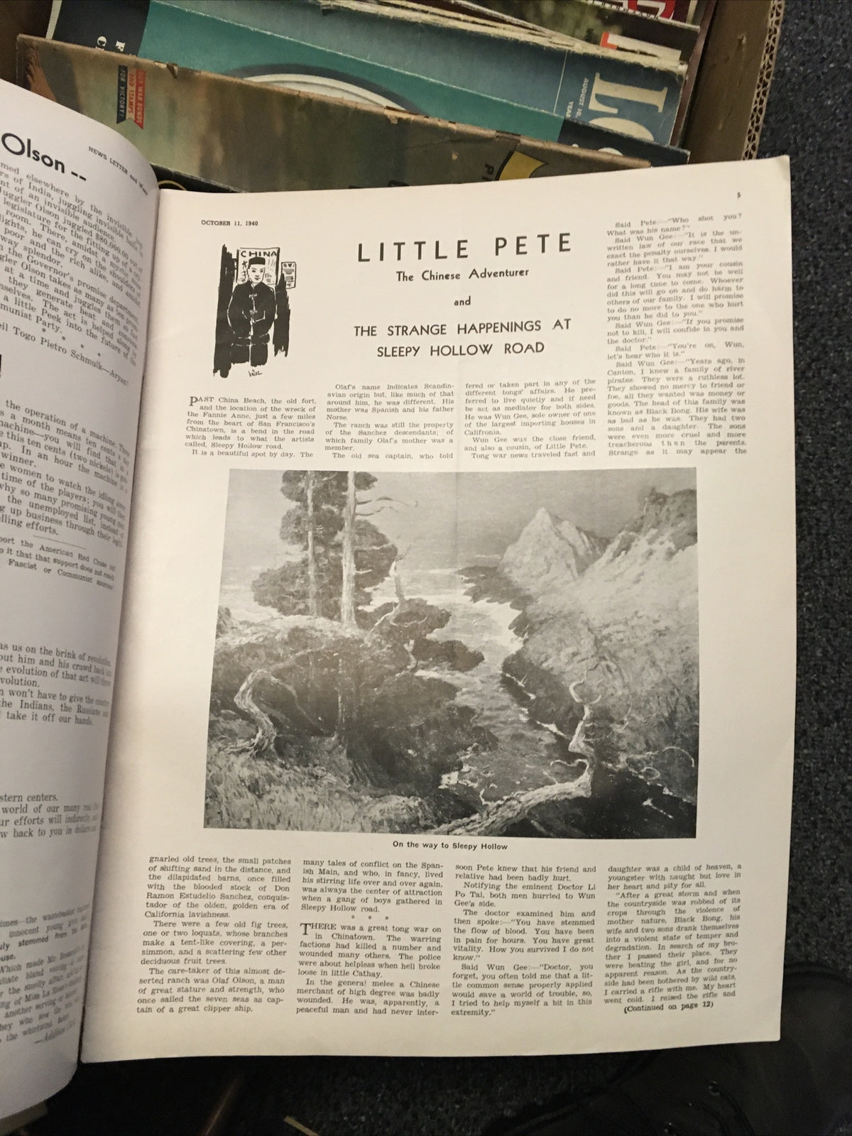 Vintage: News Letter And Wasp 1940 SF Oldest Weekly Paper Historic2