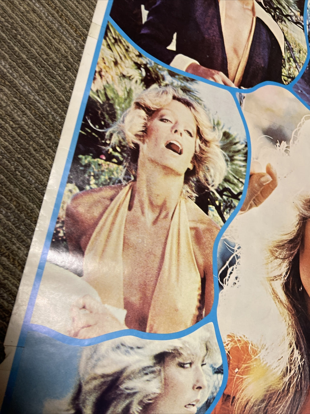 1976 Farrah Fawcett vintage poster Jill Charlie’s Angels Original Tv pin-up12