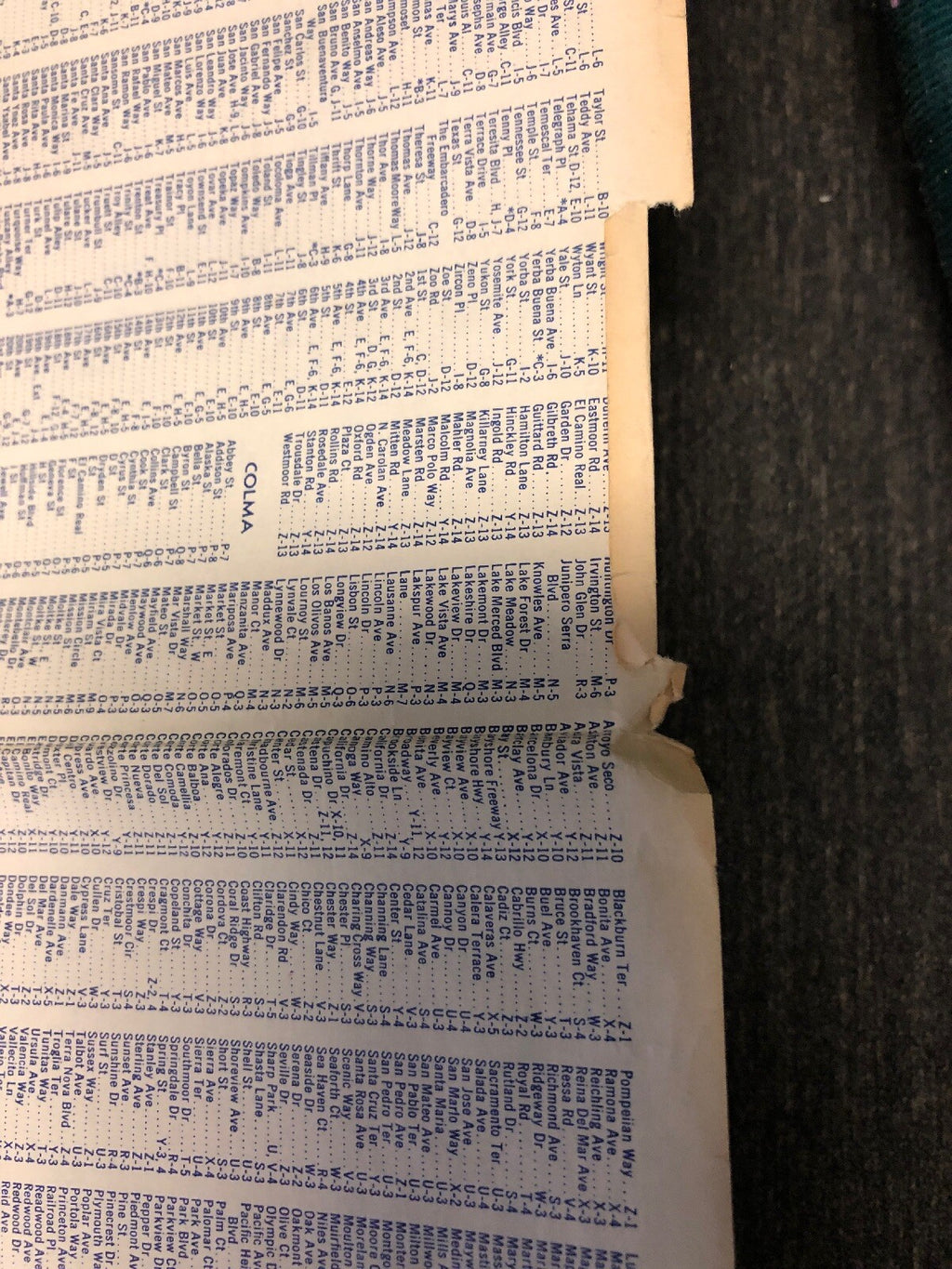 ad1-F  Travel Road Map 1964 San Francisco East Bay Union 76 093a4