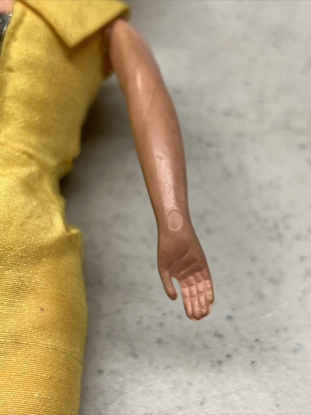 Vintage Ideal Tammy Doll Made in Japan, Blonde Hair Yellow Barbie Dress5