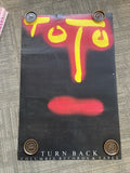 #68 1981 TOTO Turn Back Record Store Promo POSTER 23”x35”0