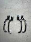Lot of 4 Vintage Interior Door Handles Chrome 1920s–30s Rat Rod Hot Rod0
