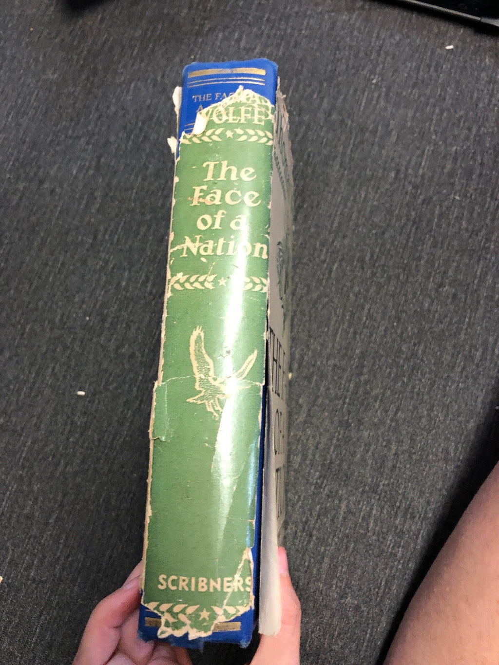 Wolfe, Thomas THE FACE OF A NATION  Vintage Copy 19392