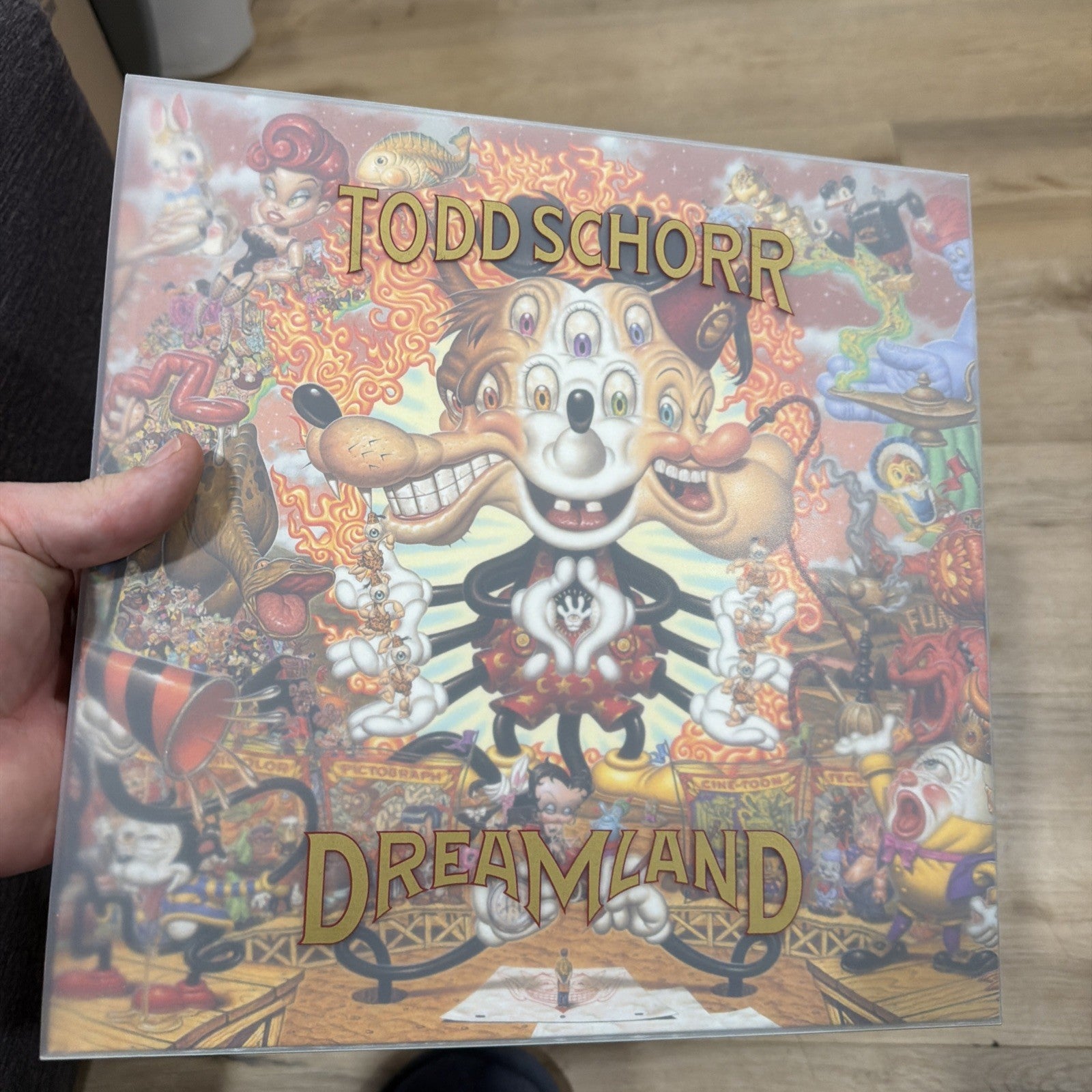Out Of Print Todd Schorr • Dreamland •Art Hard Cover Book Slipcase 1st Edition0