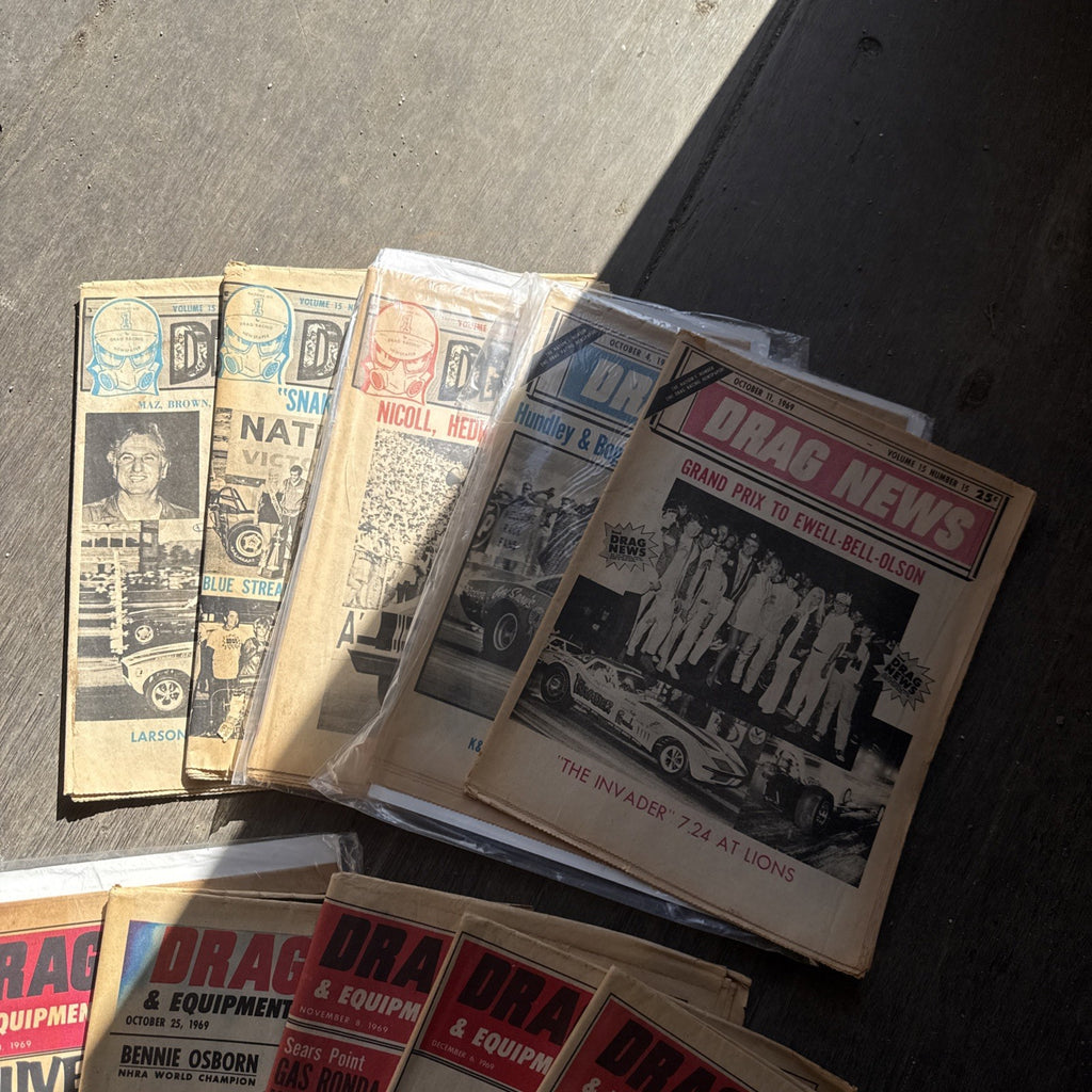 Vintage Drag News Magazine 1969 Volume 15 Drag Racing NHRA Don Garlits Lot2