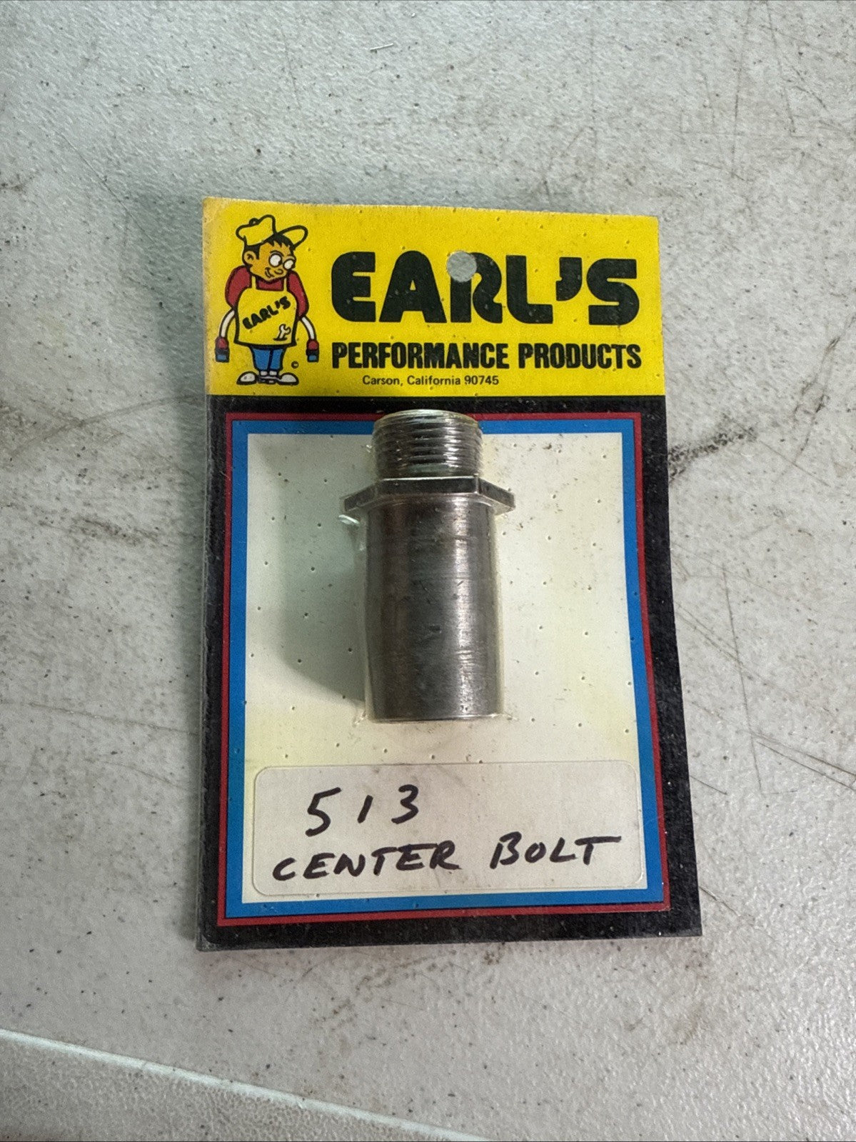 NEW Earl's Performance 977513ERL Banjo Bolt 3/8"-24 Thread Steel 513 Center0