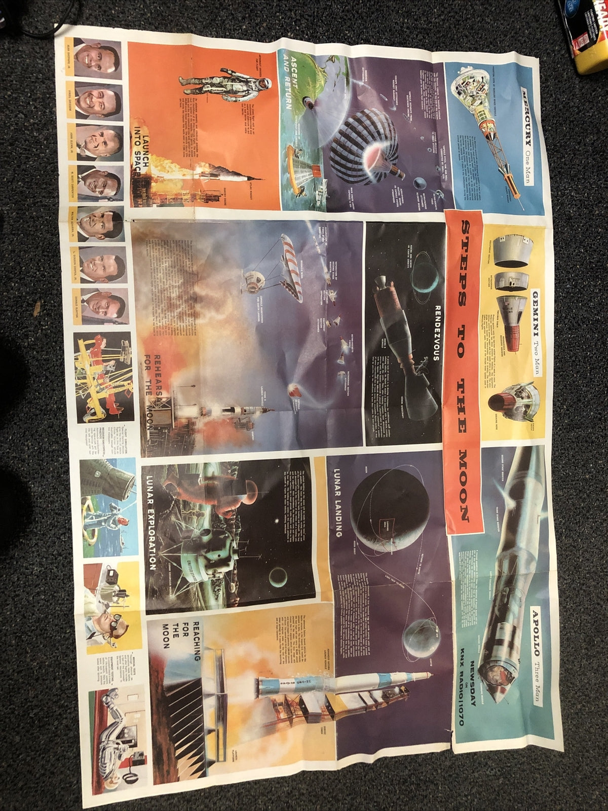 Vintage [1968] Steps To The Moon Space Explorer Solaris0