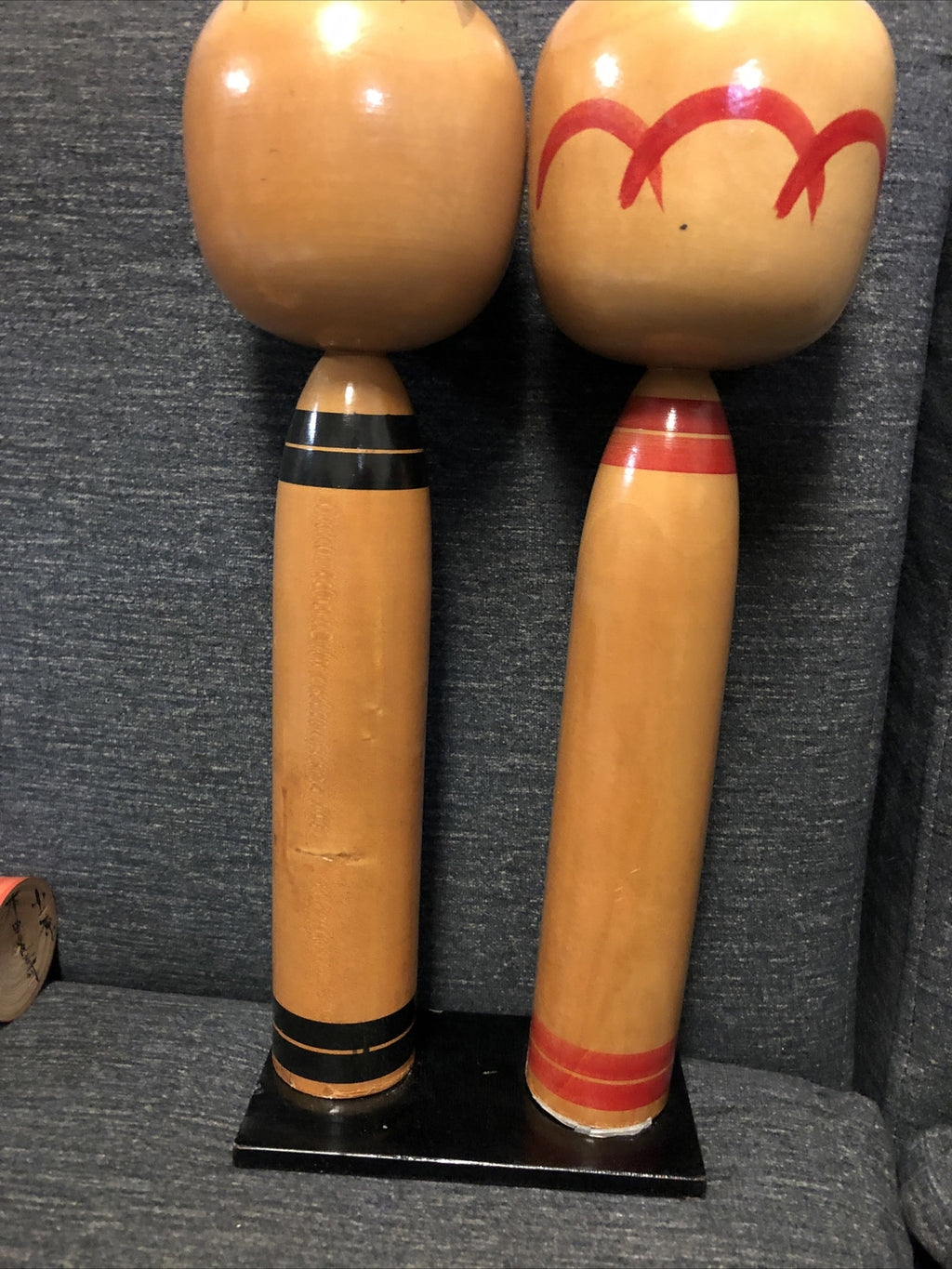 japanese kokeshi old doll vintage traditional 12 inch big sato tosio5