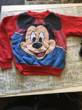Vintage Mickey Mouse Walt Disney Sweater Kids Size L (7)0