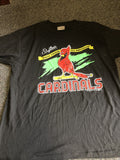 Vintage St. Louis Cardinals Busch Stadium 25th Anniversary T-Shirt Size L0