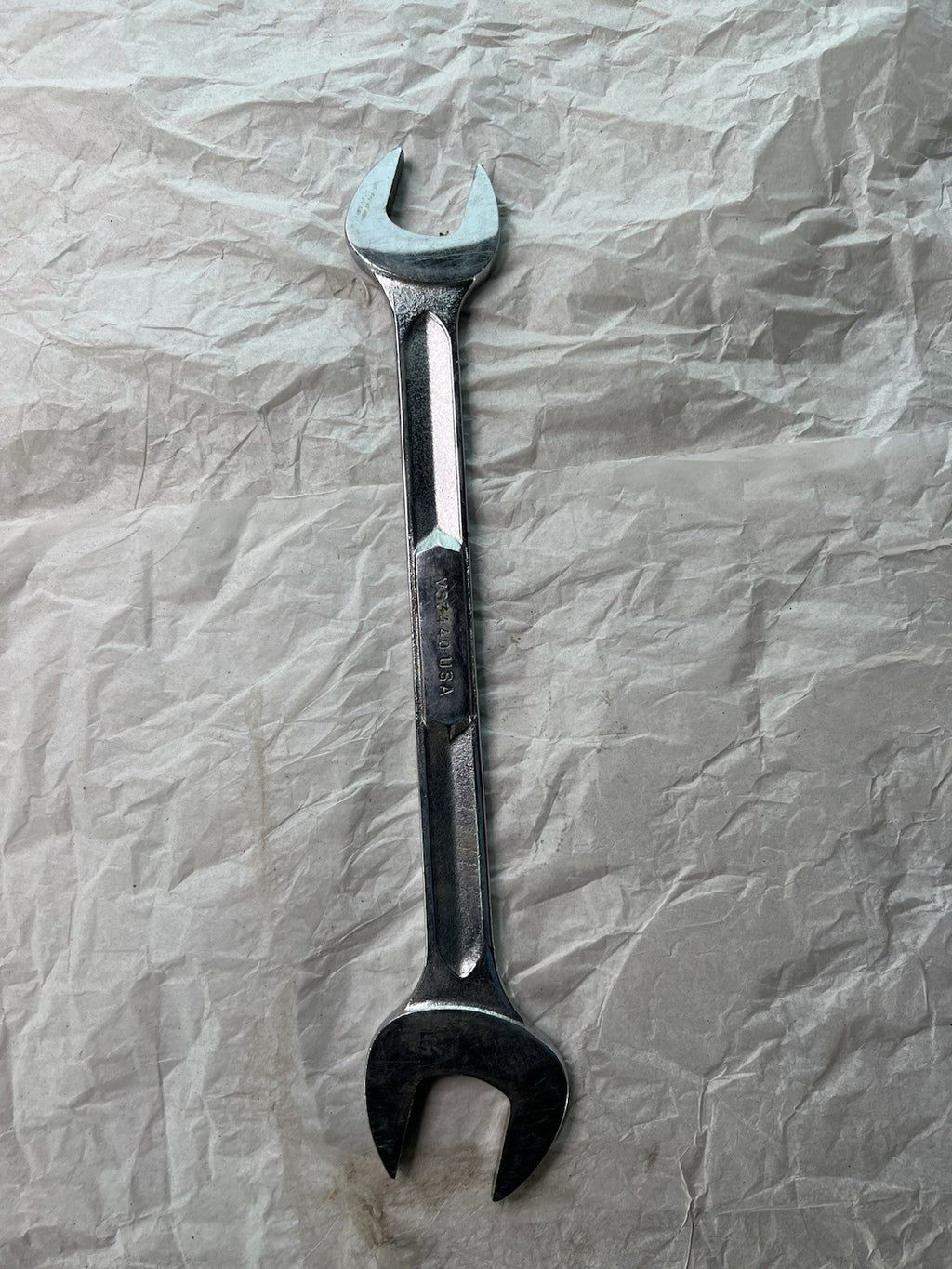 Vintage Snap-on 1-1/16" Open-End Wrench V3240 USA Double End Tool2