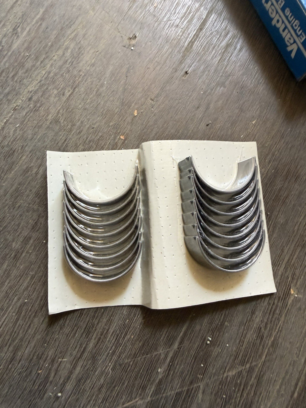 NOS Manley SBC Small Block Chevy Large Journal Rod Bearings Set 30468 .0015