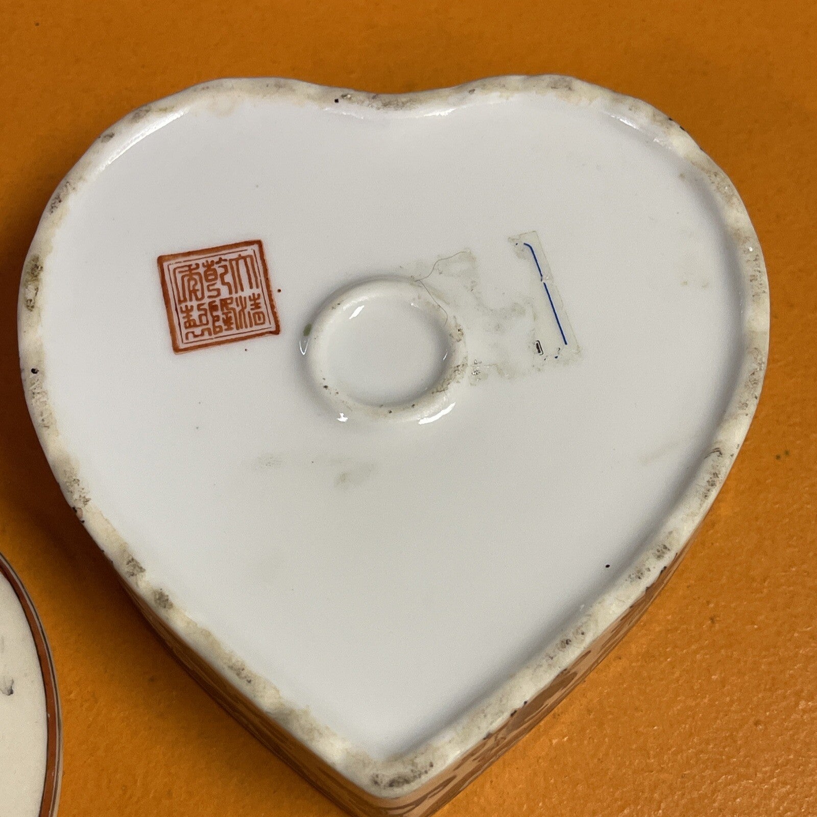 Antique Qianlong 18th Mandarin Rose Porcelain Heart ️ Bowl Chinese Signed4