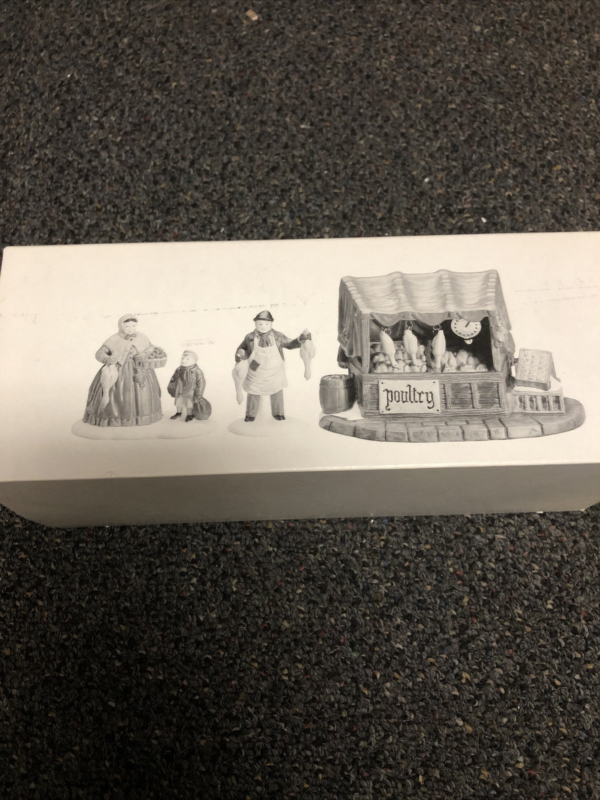 Dept 56 Dickens Village Accessory - Poultry Market - #5559-0 - 19910